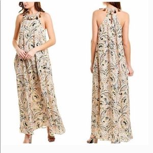 NWT Laundry by Shelli Segal Paisley Print Maxi Dress